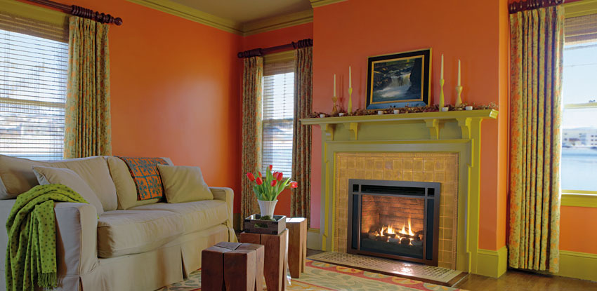 Fall Fireplace Mantle by Doctor Flue