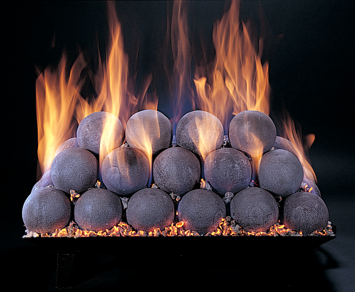 Rasmussen Fireballs - gas log sets
