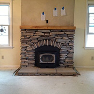 Fireplace, Picture After Installation