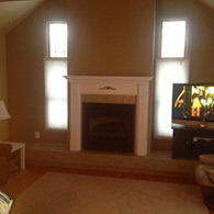 Fireplace Facelift, Picture Before Installation