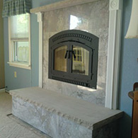 A Fireplace Extrordinair High efficiency wood burning fireplace