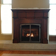 Direct vent gas fireplace by Doctor Flue