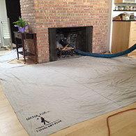 During the Process of Wood Fireplace Installation