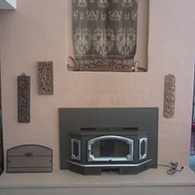 After: A Lopi Freedom Bay High Efficiency wood burning insert, installed by Doctor Flue