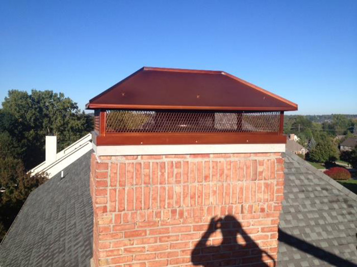 A new chimney cap by Doctor Flue
